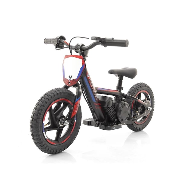 Voltaic Kids Electric Balance bike 12in Tire Adjustable Seat Cub Red 771077142725 - main